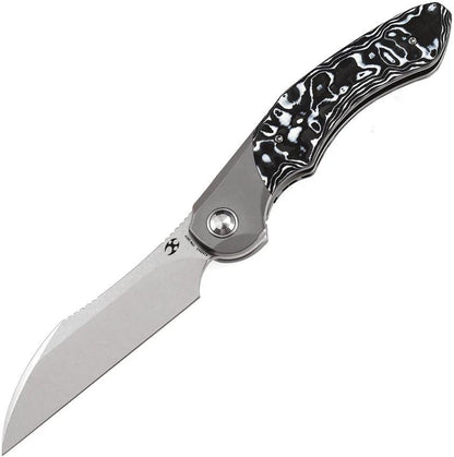 Kansept Knives Cosmos Framelock Wht/Blk CF K1059A1 by Kansept Knives