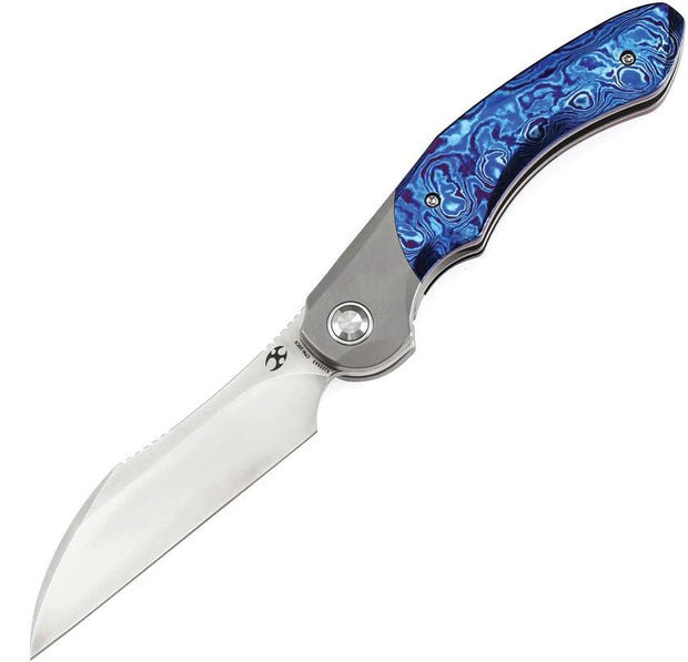 Kansept Knives Cosmos Framelock Timascus K1059A3 by Kansept Knives