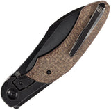 Kansept Knives Cosmos Framelock Micarta K1059A4 by Kansept Knives