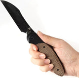 Kansept Knives Cosmos Framelock Micarta K1059A4 by Kansept Knives