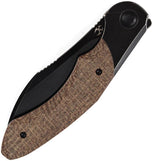 Kansept Knives Cosmos Framelock Micarta K1059A4 by Kansept Knives