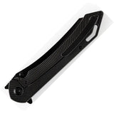 Kansept Knives Colibri Tech Framelock BSW K1060A4 - CPM S35VN Blade With Black Stonewash Titanium Handle by Kansept Knives