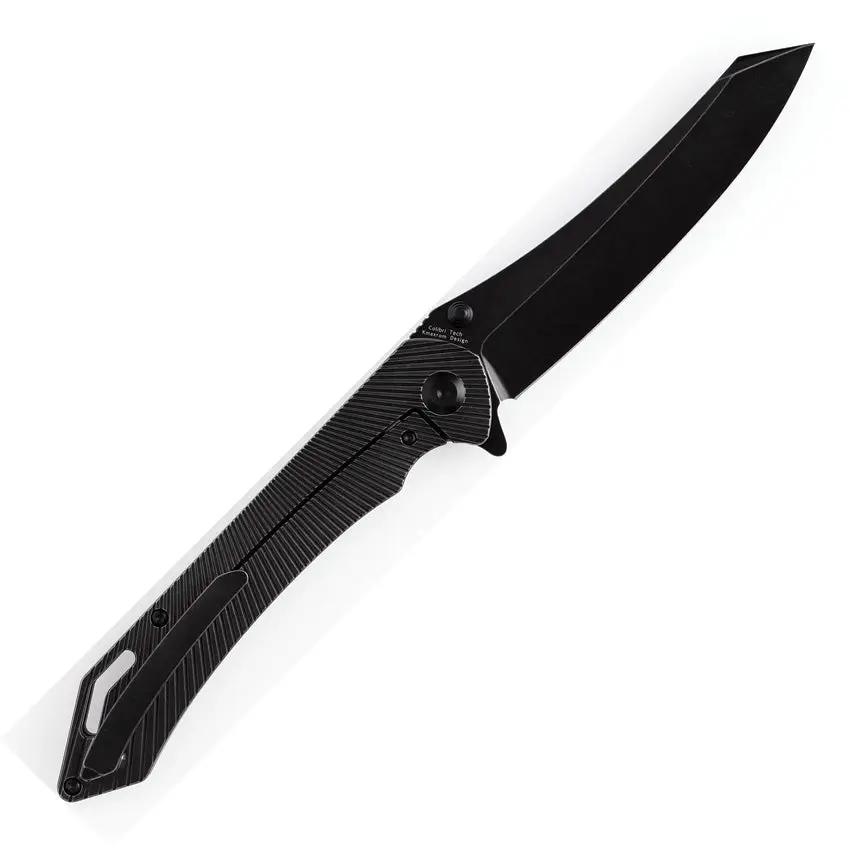 Kansept Knives Colibri Tech Framelock BSW K1060A4 - CPM S35VN Blade With Black Stonewash Titanium Handle by Kansept Knives