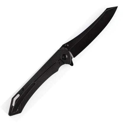Kansept Knives Colibri Tech Framelock BSW K1060A4 - CPM S35VN Blade With Black Stonewash Titanium Handle by Kansept Knives