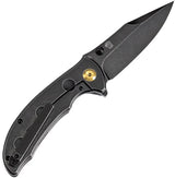 Kansept Knives Rei Framelock SW Ti K1061A1 - Premium CPM-20CV Blade, Titanium Handle, Stonewash Finish by Kansept Knives