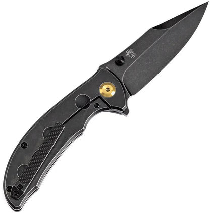 Kansept Knives Rei Framelock SW Ti K1061A1 - Premium CPM-20CV Blade, Titanium Handle, Stonewash Finish by Kansept Knives