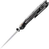 Kansept Knives Rei Framelock SW Ti K1061A1 - Premium CPM-20CV Blade, Titanium Handle, Stonewash Finish by Kansept Knives