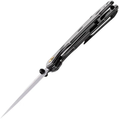 Kansept Knives Rei Framelock SW Ti K1061A1 - Premium CPM-20CV Blade, Titanium Handle, Stonewash Finish by Kansept Knives