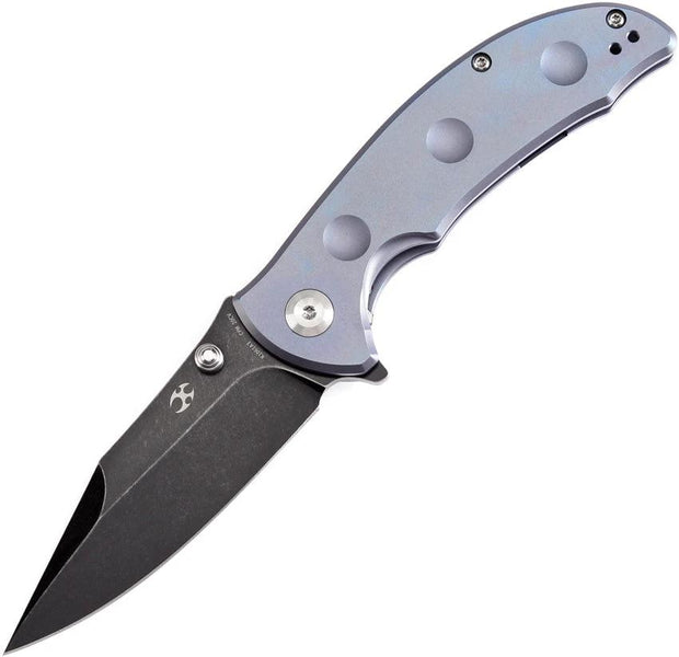 Kansept Knives Rei Framelock Blue Ti K1061A3 by Kansept Knives