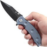 Kansept Knives Rei Framelock Blue Ti K1061A3 by Kansept Knives