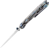 Kansept Knives Rei Framelock Lightning K1061A4 - Lightning Strike Anodized Titanium Handle by Kansept Knives