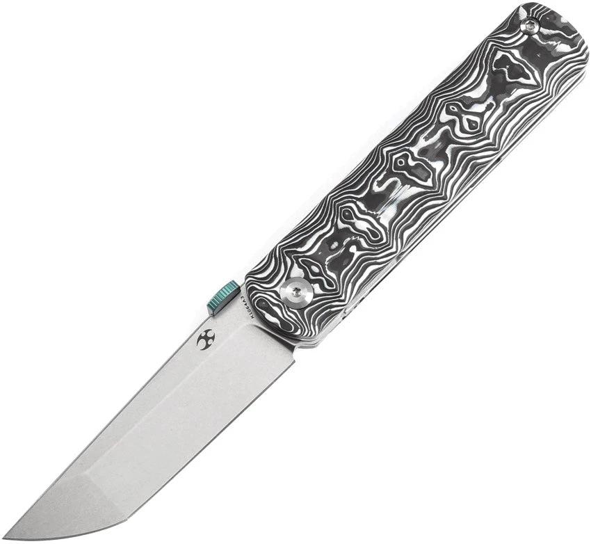 Kansept Knives BTF Linerlock Nebula CF K1064A3 by Kansept Knives