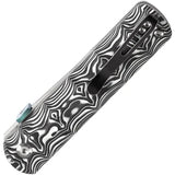 Kansept Knives BTF Linerlock Nebula CF - Nebula Carbon Fiber Handle, CPM S35VN Tanto Blade 3.25 Inch by Kansept Knives