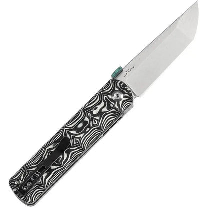Kansept Knives BTF Linerlock Nebula CF - Nebula Carbon Fiber Handle, CPM S35VN Tanto Blade 3.25 Inch by Kansept Knives