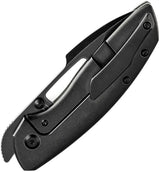 Kansept Knives Link Framelock - Green Micarta CPM-20CV Harpoon Blade With BlackWash Finish by Kansept Knives