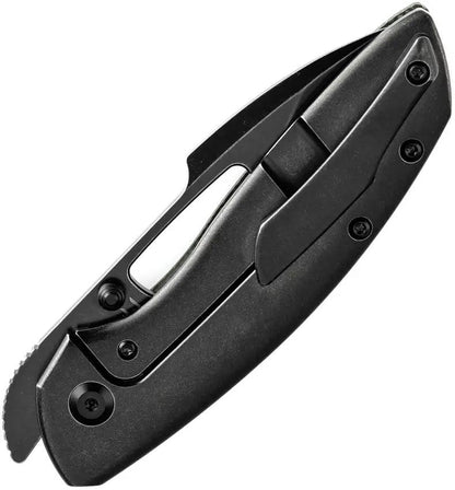 Kansept Knives Link Framelock - Green Micarta CPM-20CV Harpoon Blade With BlackWash Finish by Kansept Knives
