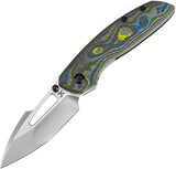 Kansept Knives Link Framelock Camo CF K1068A2 by Kansept Knives