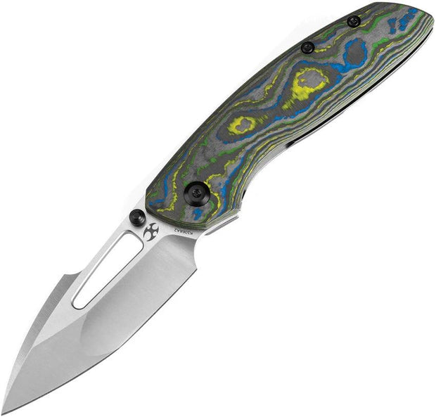 Kansept Knives Link Framelock Camo CF K1068A2 by Kansept Knives