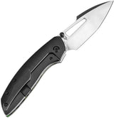 Kansept Knives Link Framelock - Camo CF Gecko Handle Satin CPM-20CV Harpoon Blade by Kansept Knives