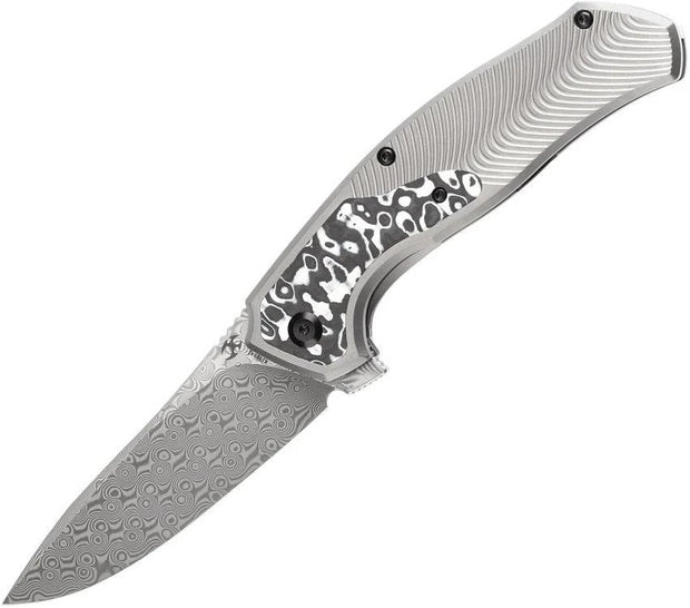 Kansept Knives Havorn Framelock Dam CF K1069A1 by Kansept Knives