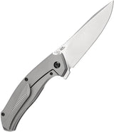 Kansept Knives Havorn Framelock Rose CF K1069A2 - Premium CPM S35VN Clip Point Blade With Pattern Carbon Fiber Inlay by Kansept Knives