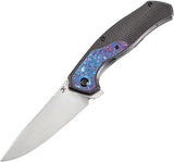 Kansept Knives Havorn Framelock Timascus K1069A5 by Kansept Knives