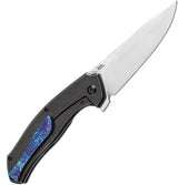 Kansept Knives Havorn Framelock Timascus K1069A5 - Titanium Handle With Timascus Inlay And S35VN Blade by Kansept Knives