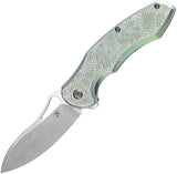 Kansept Knives Echis Framelock Green K1071A4 by Kansept Knives