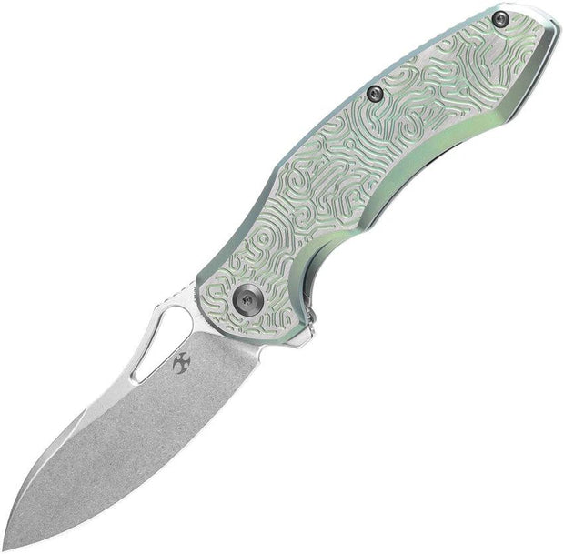 Kansept Knives Echis Framelock Green K1071A4 by Kansept Knives