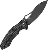 Kansept Knives Echis Framelock Black Frag K1071A5 by Kansept Knives