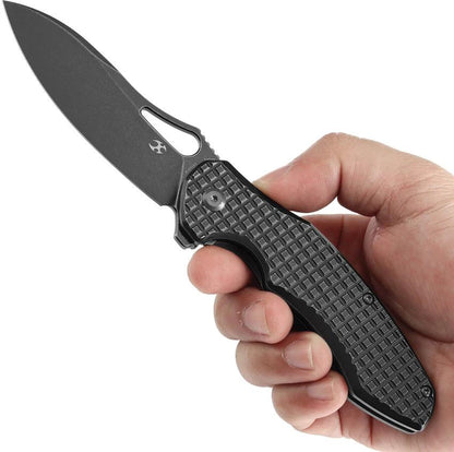 Kansept Knives Echis Framelock Black Frag K1071A5 by Kansept Knives