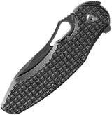 Kansept Knives Echis Framelock Black Frag K1071A5 by Kansept Knives