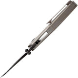 Kansept Knives Baba Yaga Framelock Bronze - CPM-20CV Wharncliffe Blade With Bronze Anodized Titanium Handle by Kansept Knives
