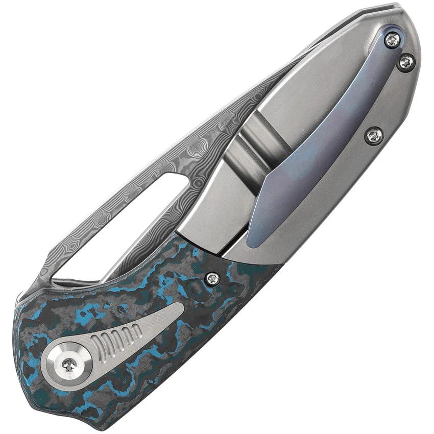 Kansept Knives Thoth Bolster Lock Storm CF K1075A2 by Kansept Knives