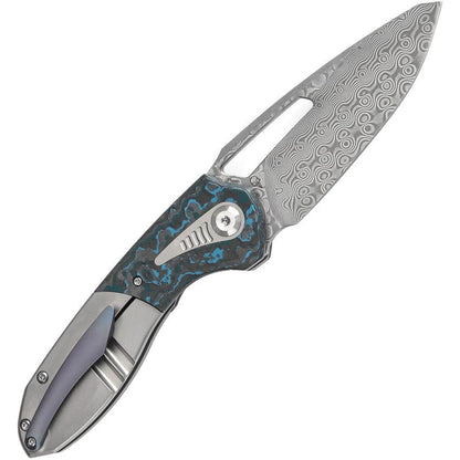 Kansept Knives Thoth Bolster Lock Storm CF K1075A2 by Kansept Knives
