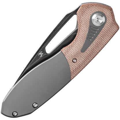 Kansept Knives Thoth Bolster Lock Brown Mic K1075T2 by Kansept Knives