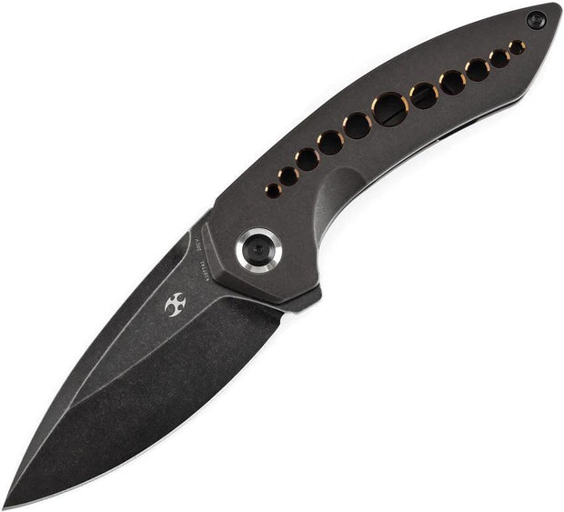 Kansept Knives ODD 21 Framelock Blk SW K1077A1 by Kansept Knives