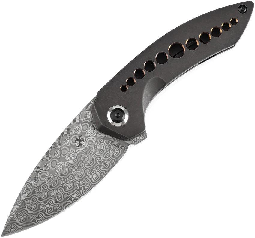 Kansept Knives ODD 21 Framelock Blk/Bz K1077A3 by Kansept Knives