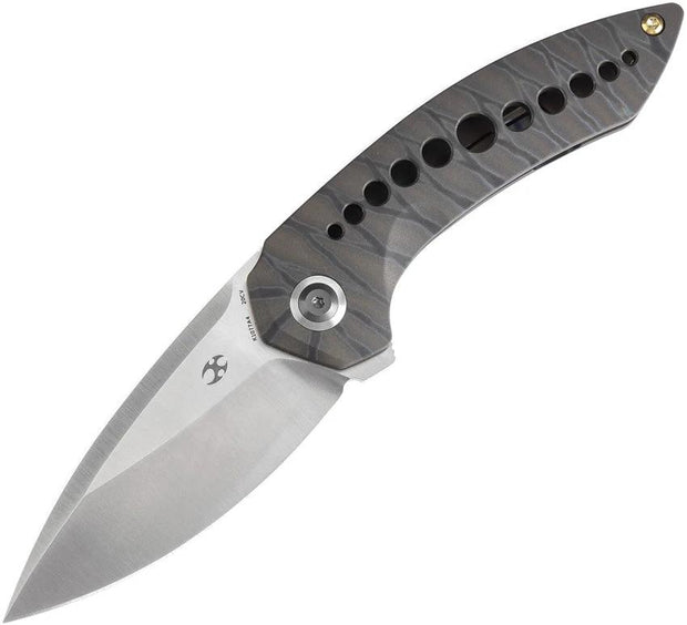 Kansept Knives ODD 21 Framelock Flame K1077A4 by Kansept Knives
