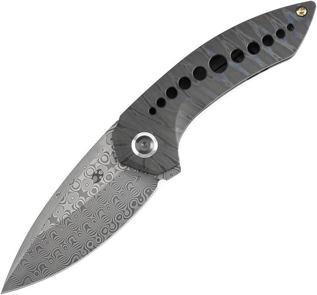 Kansept Knives ODD 21 Framelock Flame K1077A5 by Kansept Knives