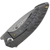 Kansept Knives ODD 21 Framelock Flame K1077A5 by Kansept Knives