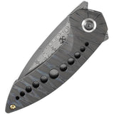 Kansept Knives ODD 21 Framelock Flame K1077A5 by Kansept Knives