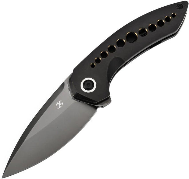 Kansept Knives ODD 21 Framelock BW/Brz K1077A6 by Kansept Knives