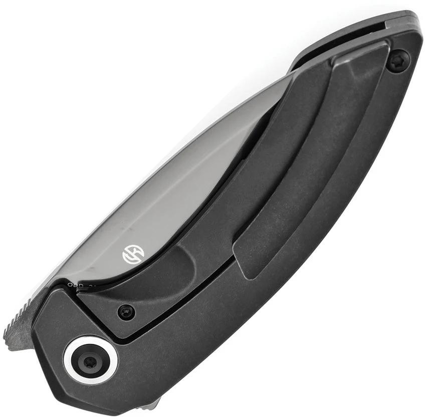 Kansept Knives ODD 21 Framelock BW/Brz K1077A6 by Kansept Knives