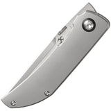 Kansept Knives Tarkin Framelock BB K1078A1 - CPM-20CV Satin Tanto Blade With Titanium Bead Blast Handle by Kansept Knives