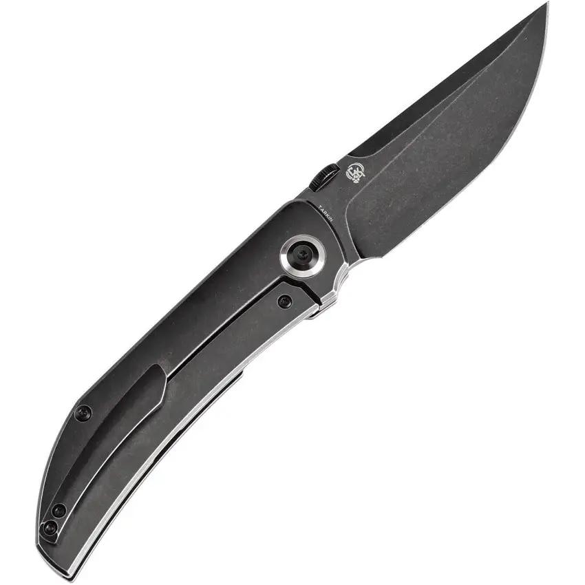 Kansept Knives Tarkin Framelock Black SW K1078A2 - CPM-20CV Stainless Tanto Blade With Black Stonewash Finish by Kansept Knives