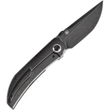 Kansept Knives Tarkin Framelock Black SW K1078A2 - CPM-20CV Stainless Tanto Blade With Black Stonewash Finish by Kansept Knives