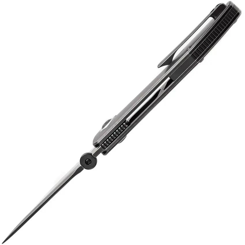 Kansept Knives Tarkin Framelock Black SW K1078A2 - CPM-20CV Stainless Tanto Blade With Black Stonewash Finish by Kansept Knives