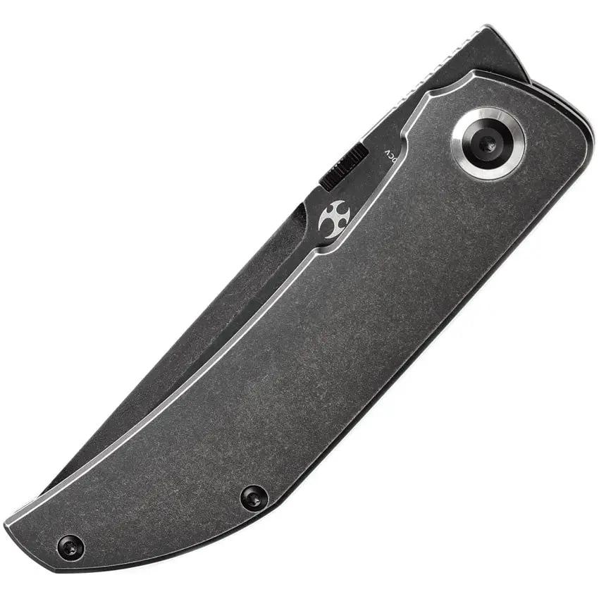 Kansept Knives Tarkin Framelock Black SW K1078A2 - CPM-20CV Stainless Tanto Blade With Black Stonewash Finish by Kansept Knives