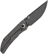 Kansept Knives Tarkin Framelock Tiger K1078A7 - Tiger Striped Flamed Titanium Handle And CPM-20CV Blade by Kansept Knives